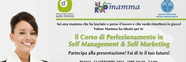 Self Management & Self Marketing- intervista ai docenti-