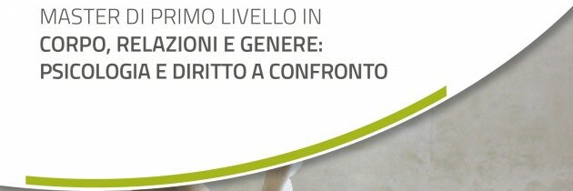 Master di 1° livello in Corpo, Relazioni e Genere